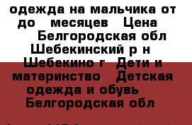  одежда на мальчика от 0 до 5 месяцев › Цена ­ 2 000 - Белгородская обл., Шебекинский р-н, Шебекино г. Дети и материнство » Детская одежда и обувь   . Белгородская обл.